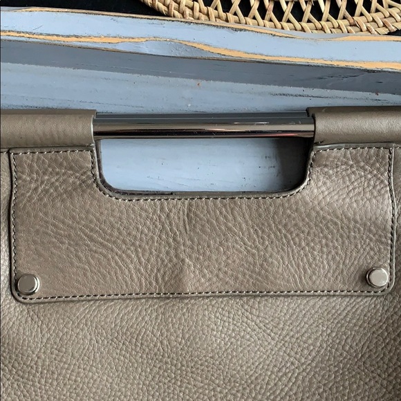 Banana Republic Oversized Leather Clutch - Picture 2 of 7